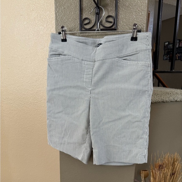 Hilary Radley Pants - Hilary Radley Stripe Shorts Size medium